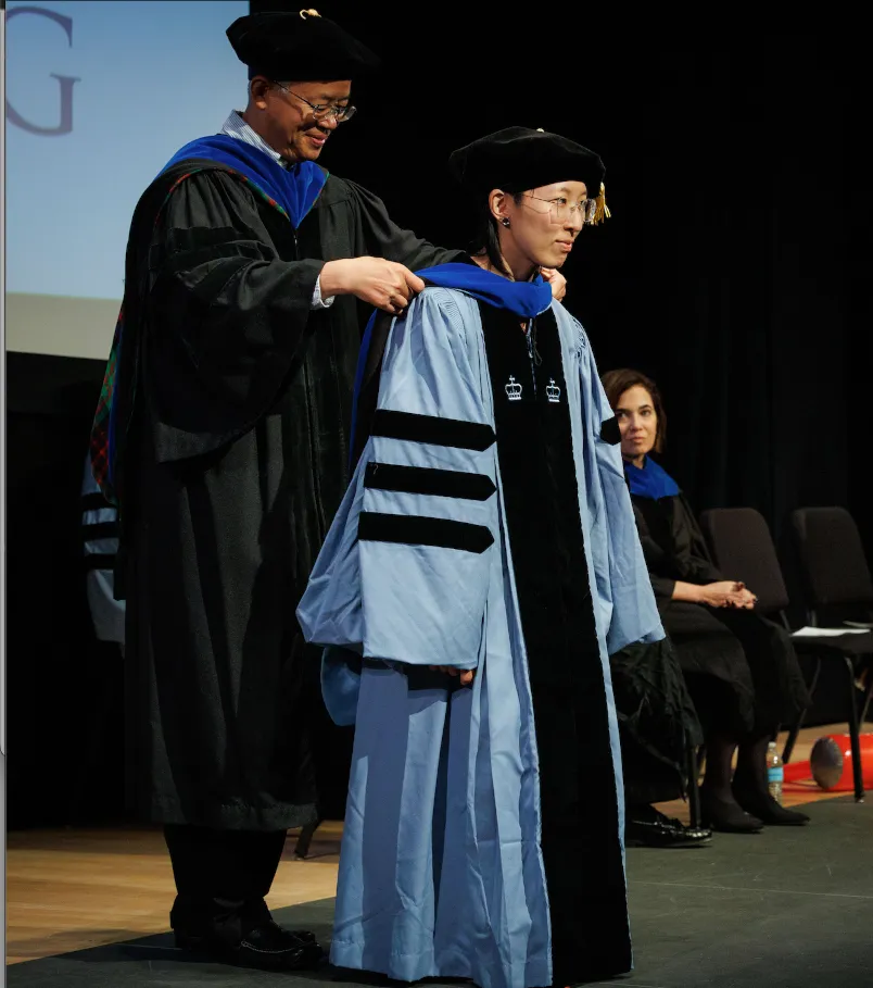 Edith PhD Hooding
