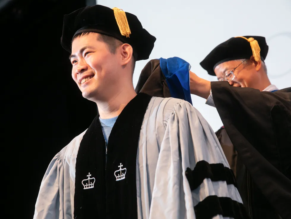 Zirui PhD Hooding